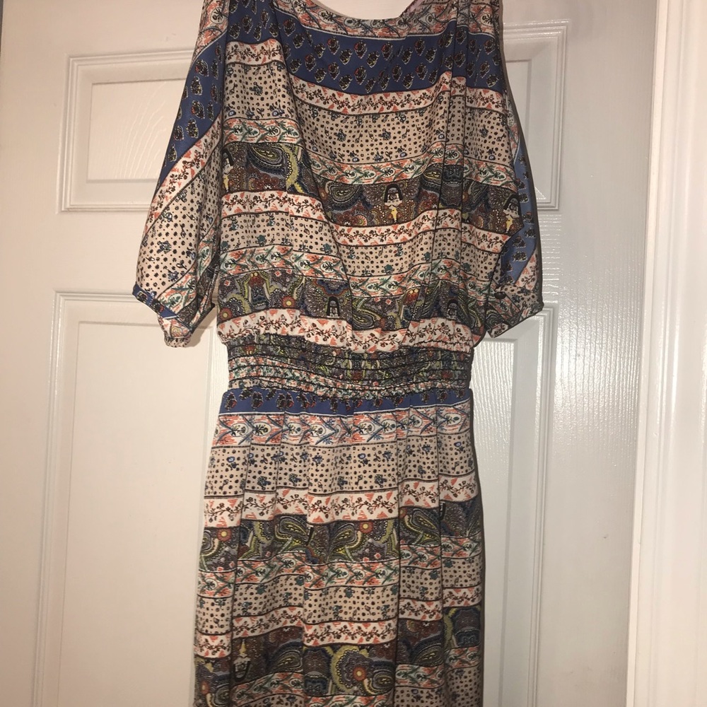 Multi Print Dress